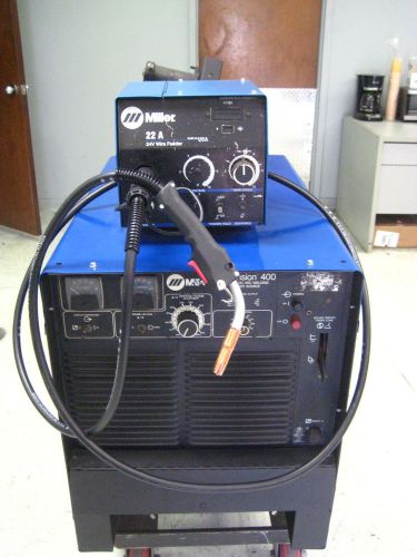 Miller Dimension 400 CC/CV Multi-Process Welding Package Complete