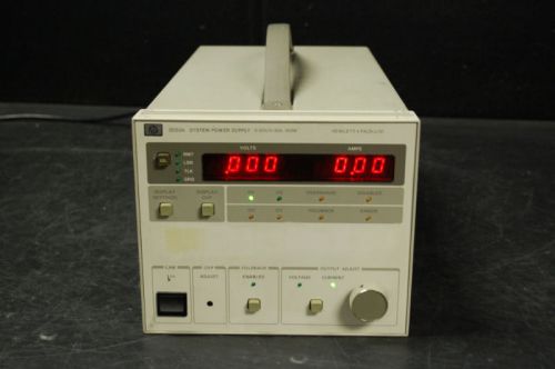 Hp agilent 6033a system power supply (0-20v/0-30a/200w) for sale