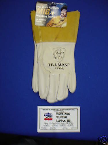 TILLMAN 1350S MIG GLOVES SMALL Top Grain Cowhide