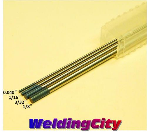 WeldingCity 4-pk 2.0% Lanthanated (Blue) Assorted 040-1/8x7 TIG Tungsten Rods