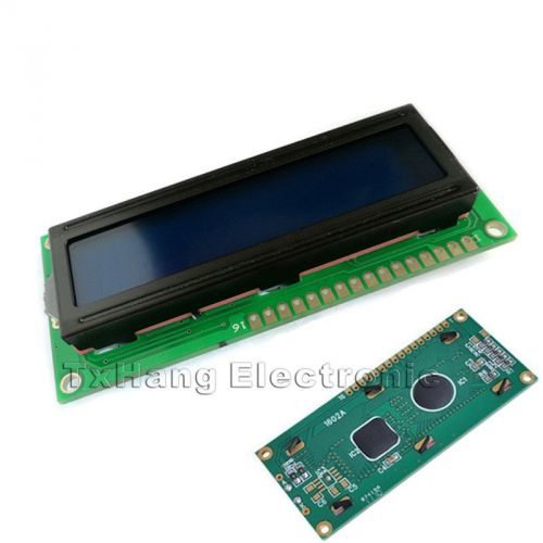 1602 16x2 character lcd display module hd44780 controller blue blacklight for sale
