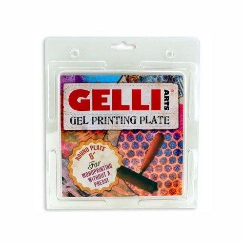 Gelli arts gel printing plate- 6in round for sale