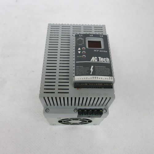 AC Tech SF475 7.5 HP / 5.5 kW Variable Speed AC Motor Drive SCF Series