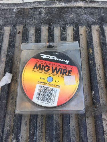 NEW FORNEY 42293 ALUMINUM WELDING WIRE 1 LB SPOOL .030 MIG WELDER 8915589