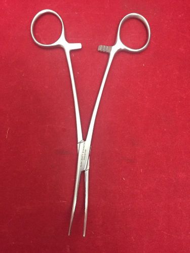 NEW ALAN SCOTT Hemostatic Forceps Curved Adson 7.25&#034;