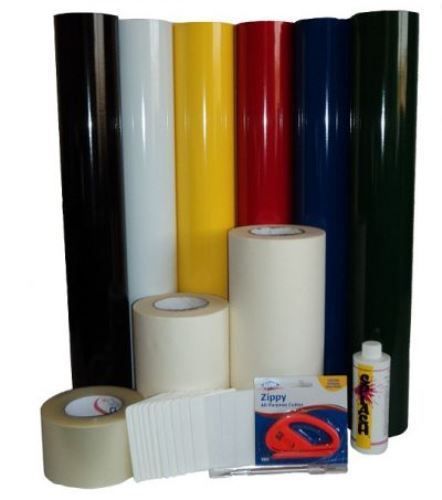 Vinyl roll calendared package large kit for sale