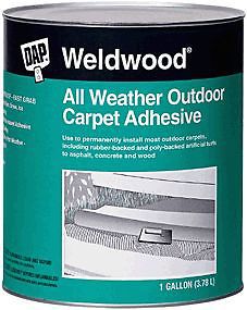 ADHESIVE,CARPET,OUTDOOR,GL DAP