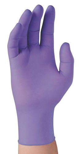 Kimberly clark purple nitrile glove, medium - 100/cs for sale