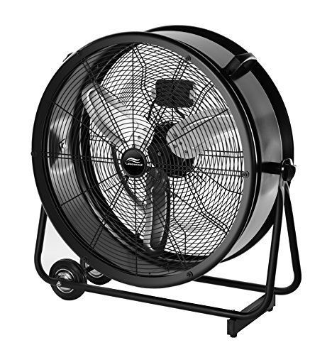 industrial grade drum fan 24 inch air belt high velocity warehouse gym barn