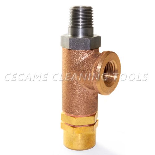 500 PSI Side Port Pressure Relief Valve Carpet Cleaning Truckmount