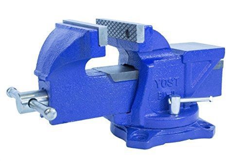 Yost BV-4 Bench Vise, 4&#034;, Blue