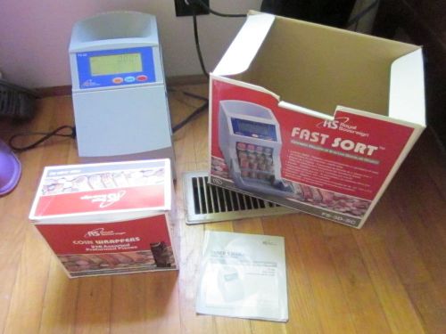 Royal Sovereign Fast Sort FS-3D Electronic Coin Sorter