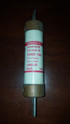 Gould Shawmut TRSR 150 Time Delay Fuse 600VAC, 150 Amps