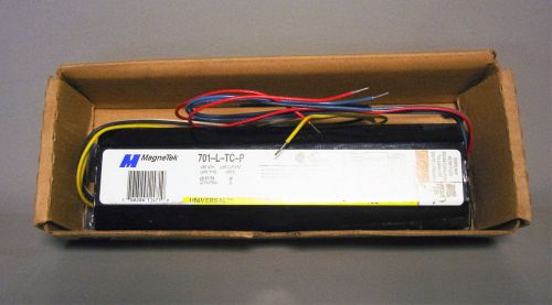 Universal 701-L-TC-P , (2) F17T8 (2) F16T8/U Rapid Start Ballast