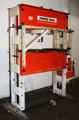 150 Ton 13&#034; Strk OTC SPE-150/13-DS H-FRAME HYDRAULIC PRESS, Double Acting / Elec