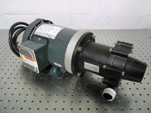 H128897 tech-mag m10 series 107131m polypro water/ waste pump w/ marathon motor for sale