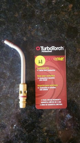 NEW TURBO TORCH PROFESSIONAL EXTREME A-8 ACETYLENE TIP 0386-0103 A8 1TR10