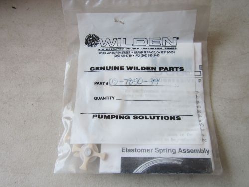 Bag / 2 Wilden Pump 08-7850-99 Elastomer Spring Assemblies NOS