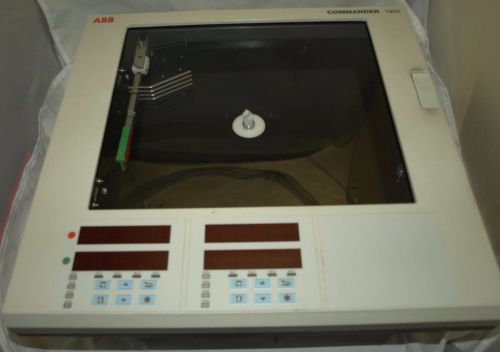 ABB COMMANDER 1900 CIRCULAR CHART RECORDER DUAL INPUT