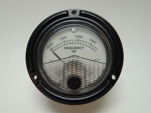 2 1/2&#034; Phaostron Frequency Meter 0-1300 HZ NSN: 6625-01-042-3263 PN: 2442666