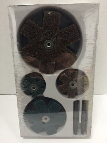 Scotch Brite Sanding Star Kit Asst Sizes by 3M Aluminum Oxide (NEW)