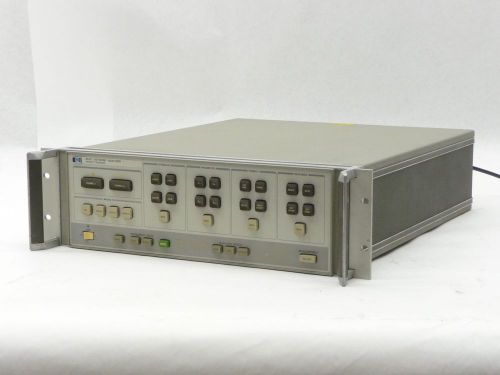 HP AGILENT KEYSIGHT 85102B IF DETECTOR 8510C NETWORK ANALYZER W/OPTION 010