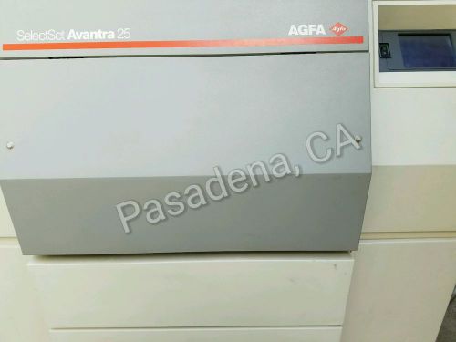 Agfa avantra 25 imagesetter for sale