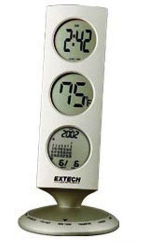 EXTECH ROTATING DIGITAL WORLD CLOCK 44537 NEW