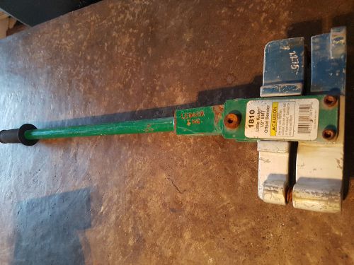 Greenlee 1810 off set pipe bender little kicker 1/2 emt for sale