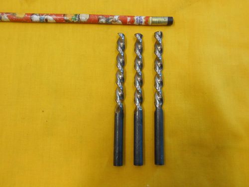 LOT of 3 NEW METRIC JOBBER LENGTH DRILL BITS left hand hss GUHRING 7.4mm LH