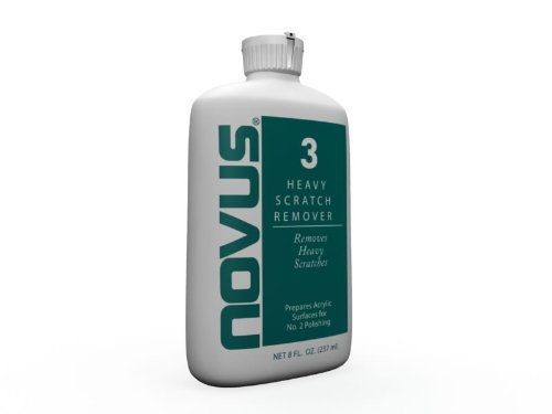 NOVUS PC-30 Plastic Heavy Scratch Remover - 8 oz.