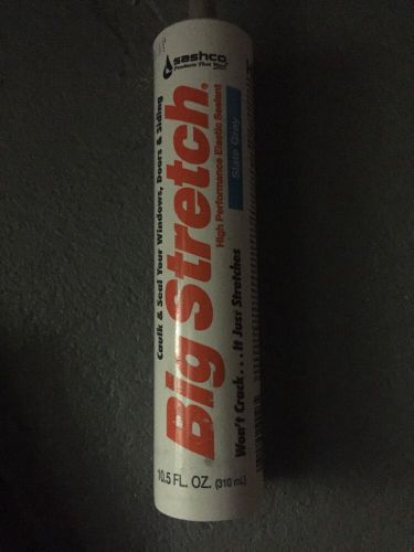 Sashco 10026 big stretch caulk slate gray 10.5-ounce, new, free shipping for sale