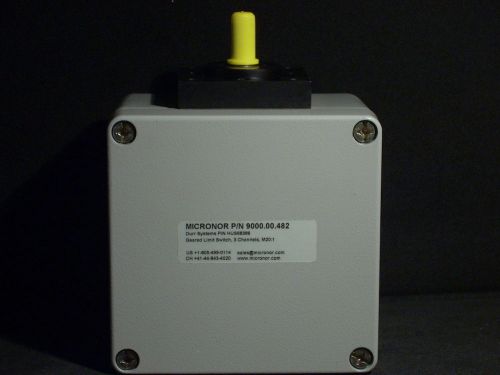 NEW Durr HUS68386 Micronor 9000.00.482 Geared Limit Switch 3Ch 20:1 Crane Hoist