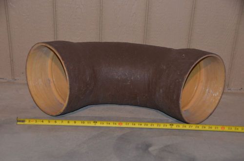 Fibercast CN 257 10&#034; 45° Elbow Socket Fiberglass Fitting / Brown