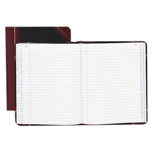 Boorum &amp; Pease 38 Series Account Book, Black / Red (38-300-R)