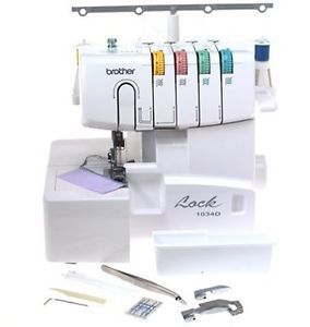 Brother  3/4 thread serger with differential feed snap-on presser feet for sale