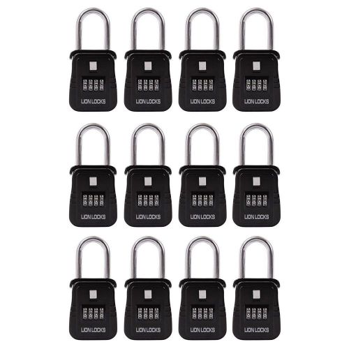 12 Realtor Real Estate 4 Digit Lockboxes Key Safe Vault Lock Box Boxes   V