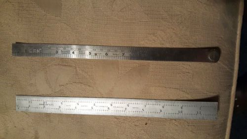 Rabone Chesterman 2ft folding rule &amp; starrett shrink rule