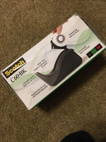 SCOTT TAPE DISPENSER, BRAND NEW IN ORIGINAL BOX, C60-BK, Free Shipping