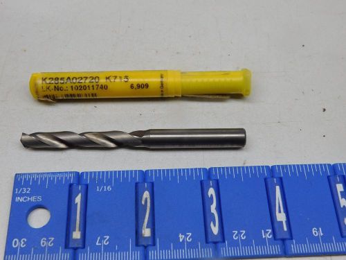 Kennametal Letter I, 135 Degree Point Angle, Bright Finish, Solid Carbide Drills