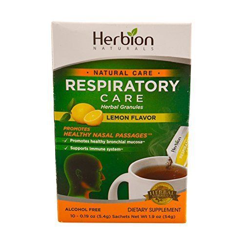 Herbion Naturals Respiratory Care - Natural Care - Herbal Granules - Lemon - 10