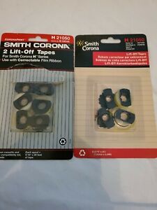Smith Corona Lift Off Tapes Lot Of 2 Packs