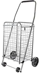 Helping Hand FQ39283 Pop &#039;N Shop Folding Cart with Wheels and Handle