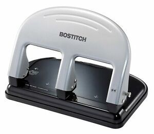 Bostitch Office PaperPro inPRESS 40 Reduced Effort 3-Hole Punch, 40 Sheets, S...