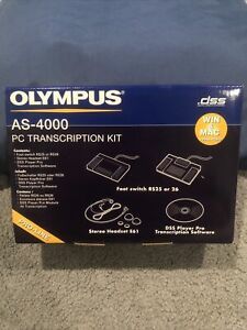 Olympus AS-4000 PC Transcription Kit BRAND NEW