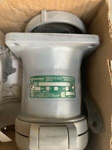 APPLETON ADR1044 Aluminum High Voltage Plug; 100A 4-W 4-P 600VAC - NEW