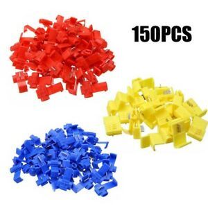 150x Lock Wire Cable Connectors Quick Splice Crimp Terminals High Quality