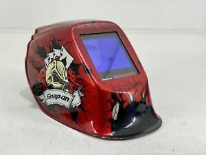 Snap-On Welding Helmet Full Shield YA4606 Eye Gear Adjust Skull Dice (36653-1)