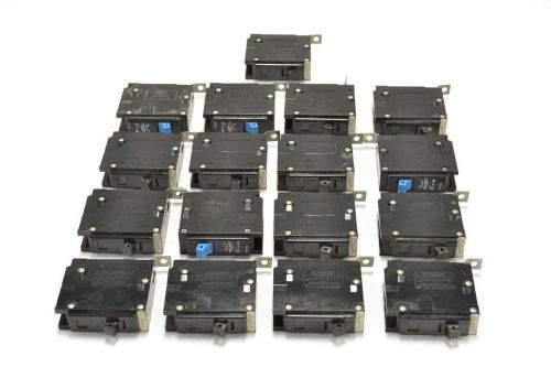 LOT 17 WESTINGHOUSE ASSORTED BAB1015 1P 15A AMP CIRCUIT BREAKER 240VAC B204818