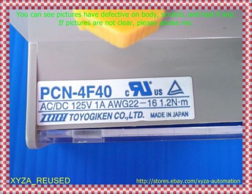 TOYOGIKEN TOGI  PCN-4F40 for Mitsibishi port PLC , 40 pin terminal block